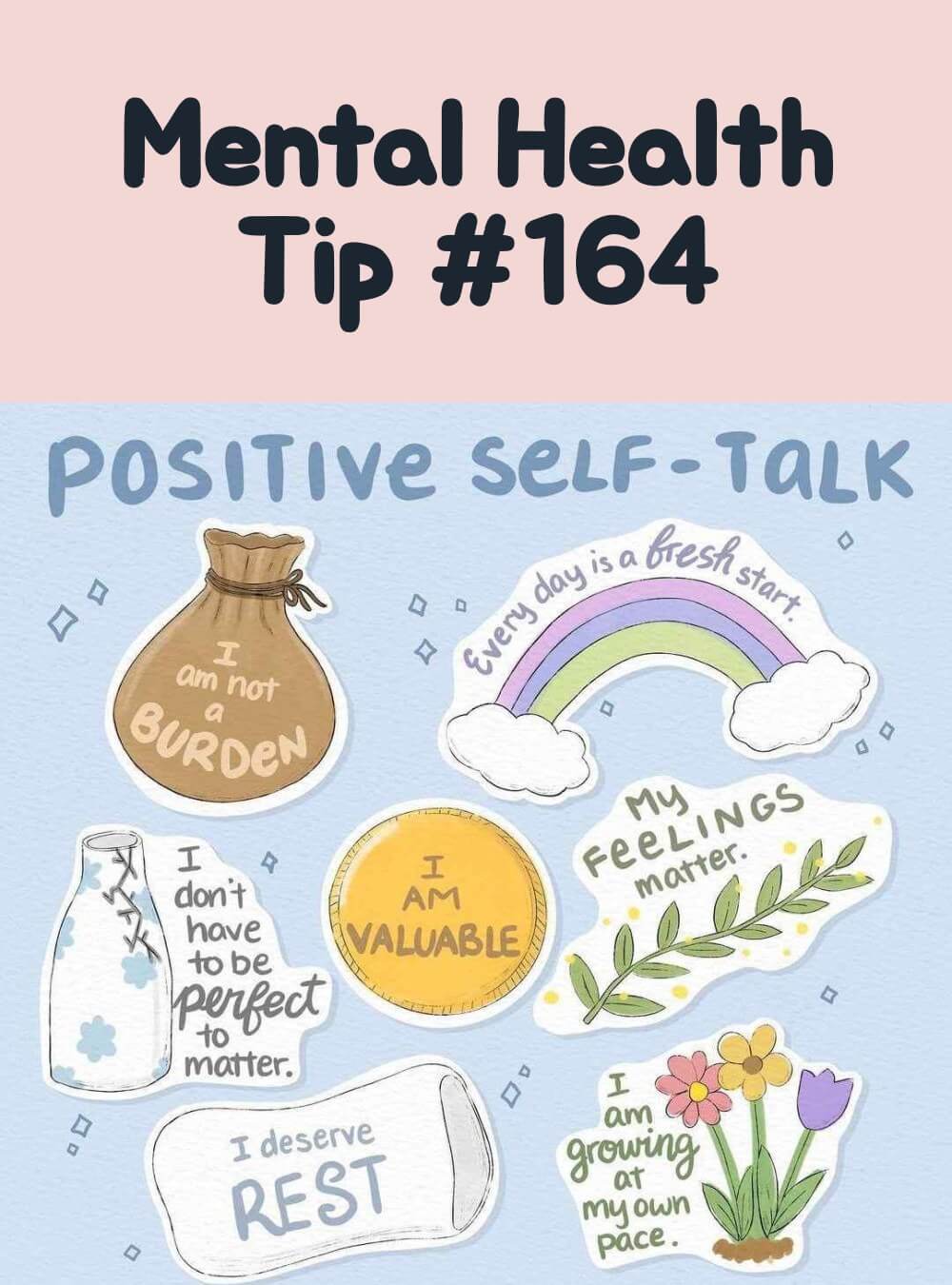 Emotional Well-being Infographic | Mental Health Tip #164
